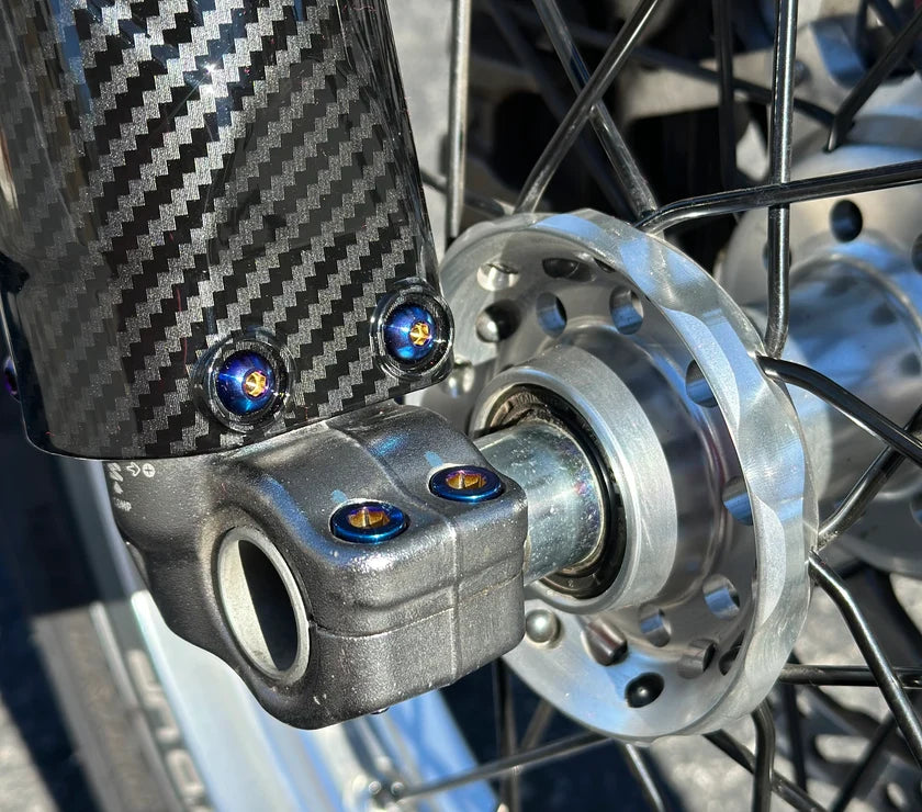 Universal titanium bolt kit