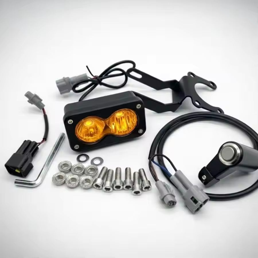 Surron LBX yellow baja light with on/off switch