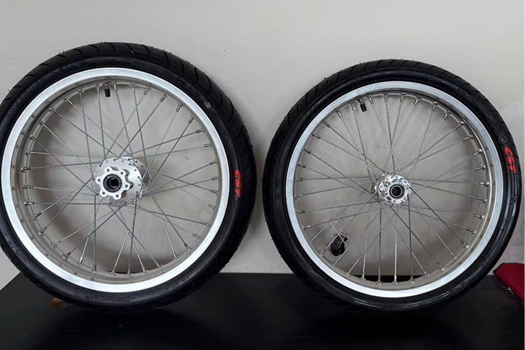 Surron LBX 17in super moto wheel set