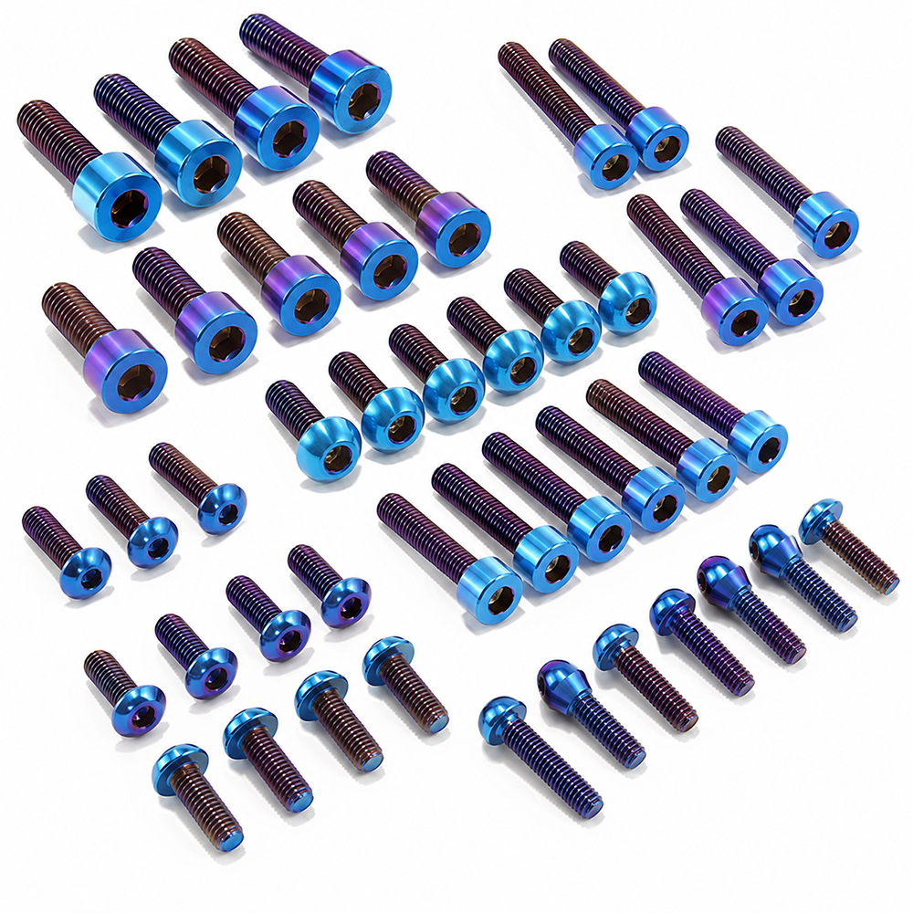 Universal titanium bolt kit