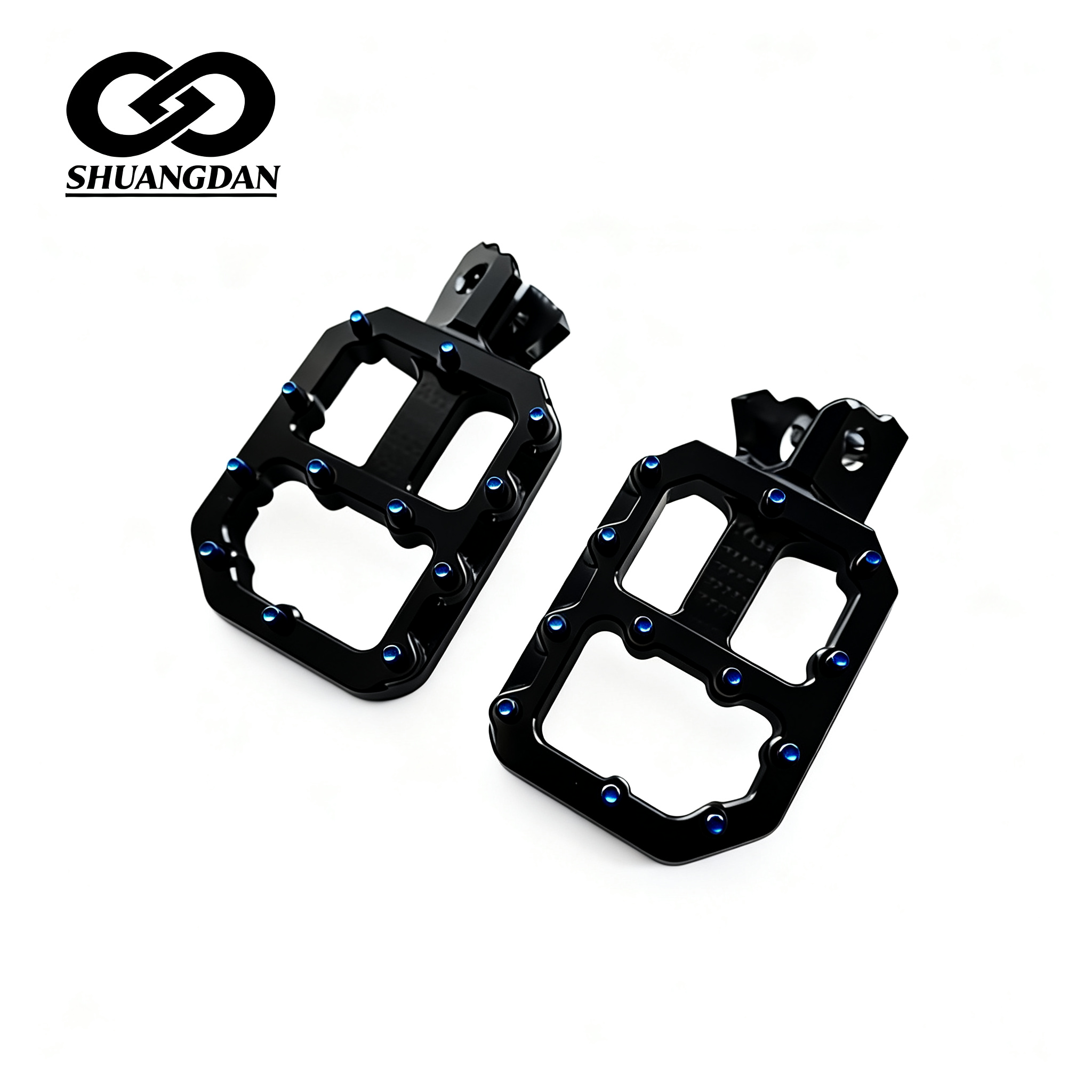Surron LBX wide foot pegs (titanium studs)