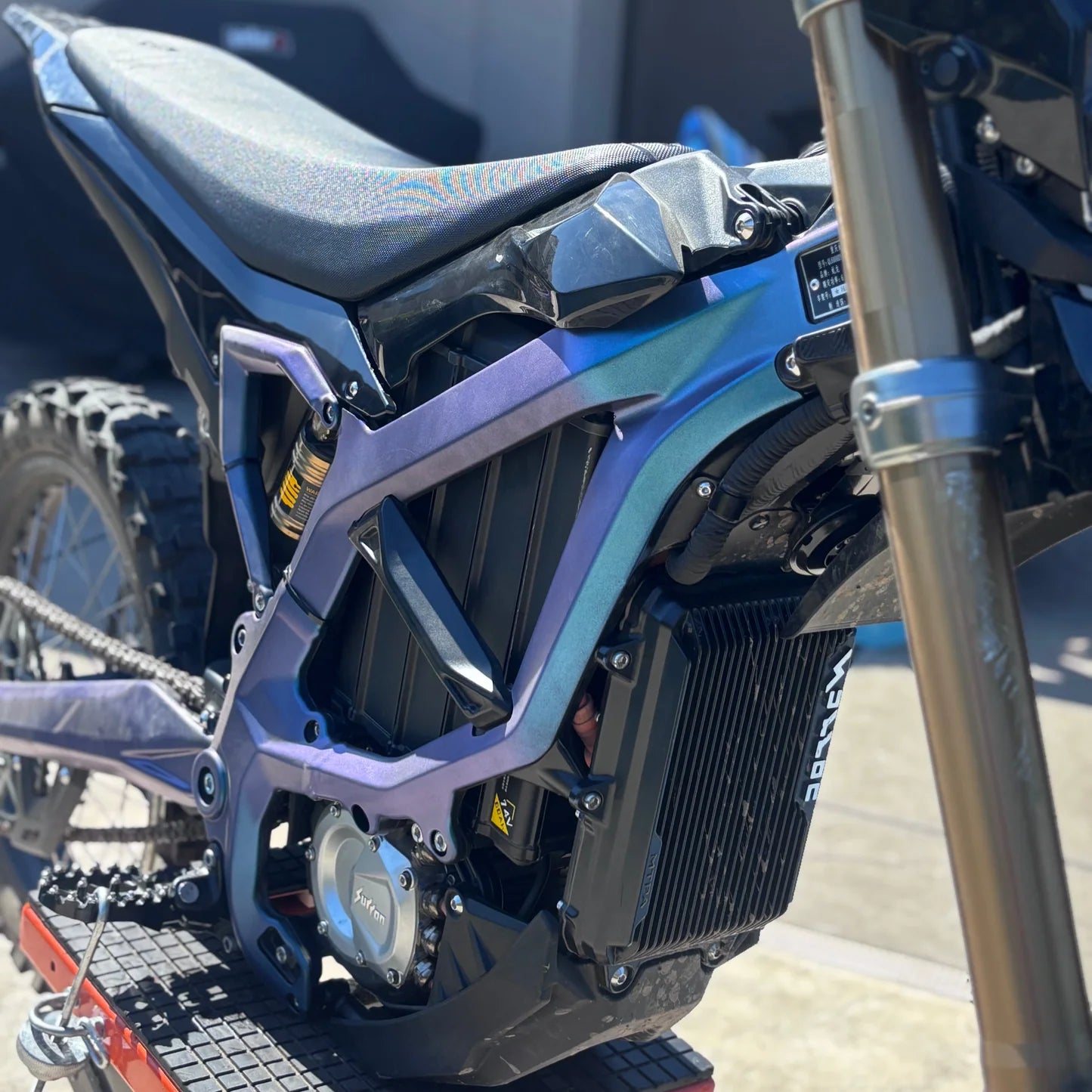Surron ultra bee frame guards